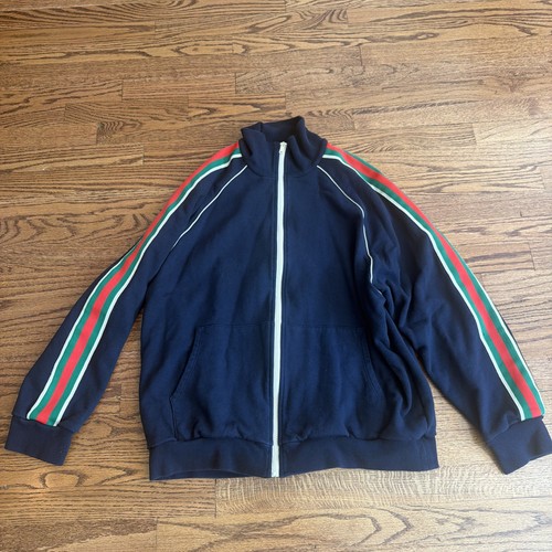 Gucci uniforme zip track - gucci,