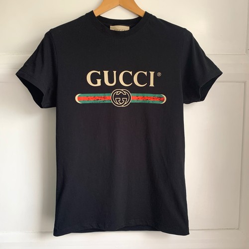 Shirt gucci logo - logo, invecchiato