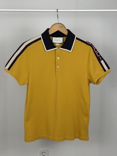 Polo gucci gialla cotone - gialla,