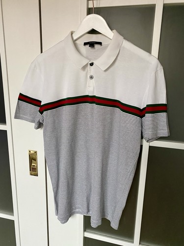 Polo uomo gucci bianca - uomo, gucci,