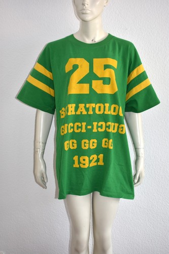 Gucci shirt verde con - t-shirt,