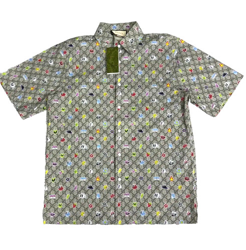 Gucci camicia oversize con - gucci,