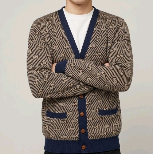Gucci cardigan uomo lana - gucci,