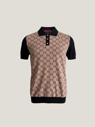 Gucci luxury knit polo - gg,