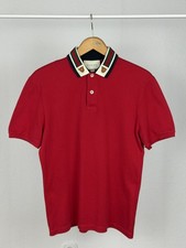 Gucci Polo Rossa T-Shirt Rara