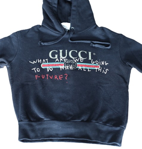 Felpa con cappuccio gucci - gucci, nera